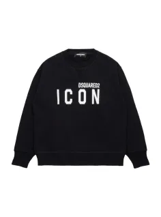 BLACK SWEATER - DSQUARED