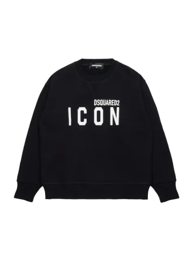 BLACK SWEATER - DSQUARED