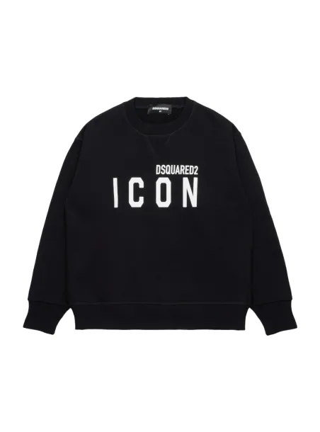 BLACK SWEATER - DSQUARED
