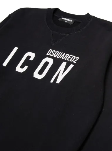 BLACK SWEATER - DSQUARED