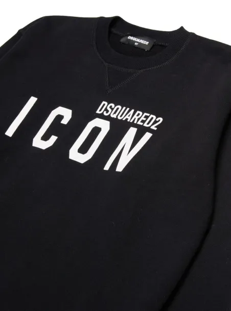 BLACK SWEATER - DSQUARED