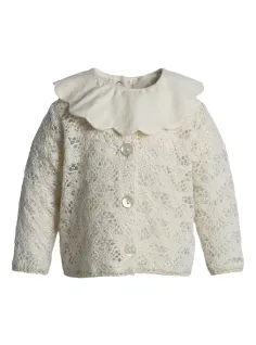 Cardigan pizzo