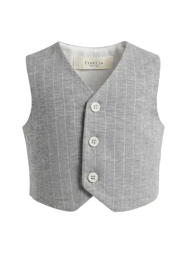 Gilet gessato