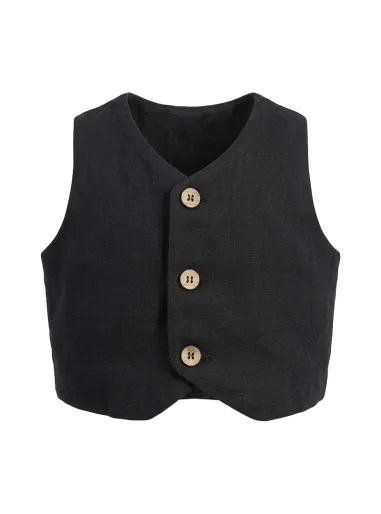 Linen Vest