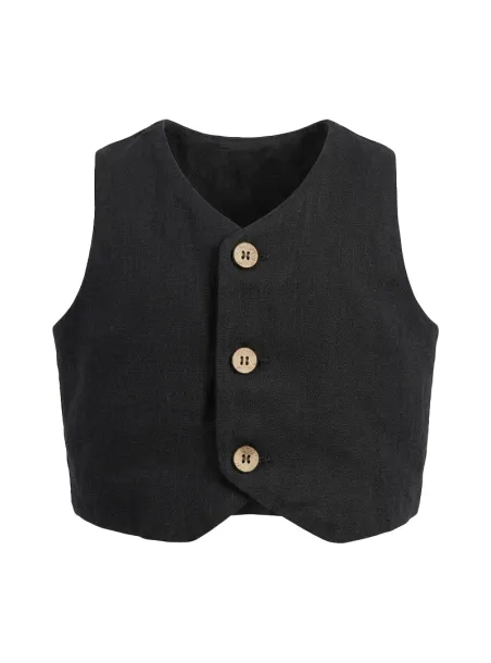 Linen Vest