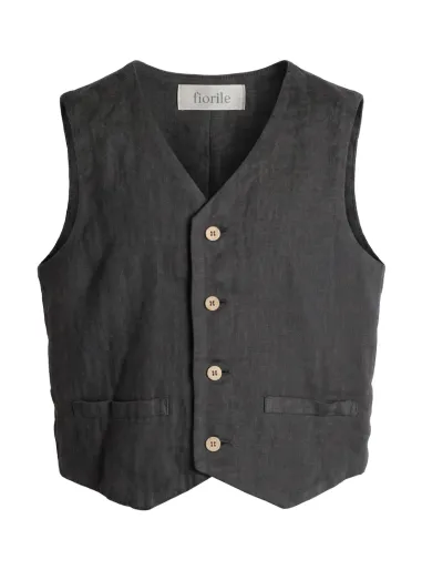 Linen Vest