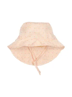 Peachy stripes hat