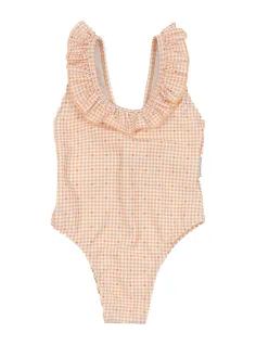 Square One-piece swimsuit