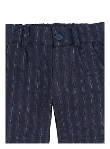 PINSTRIPE PANTS BLUE - NANAN