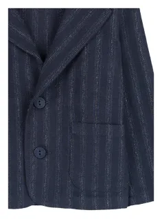 PINSTRIPE JACKET BLUE - NANAN 2