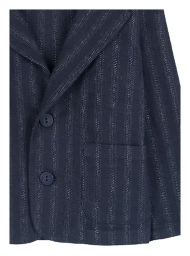 PINSTRIPE JACKET BLUE - NANAN