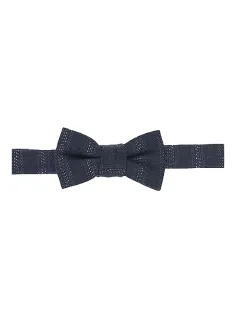 PINSTRIPE BOW TIE BLUE - NANAN 2