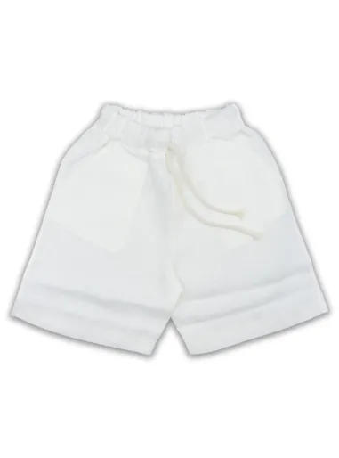Linen Bermuda shorts