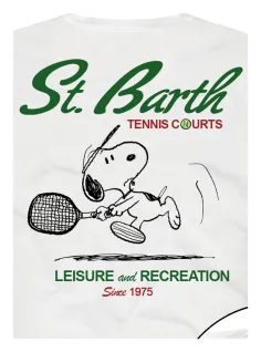 T-Shirt Snoopy tennis court 2