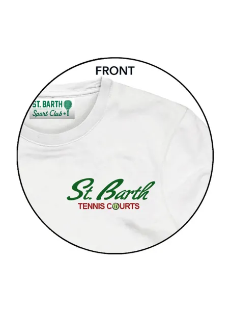 T-Shirt Snoopy tennis court