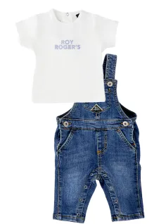 Overalls+T-Shirt set