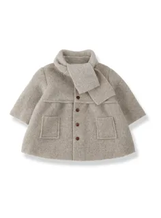Wool blend coat