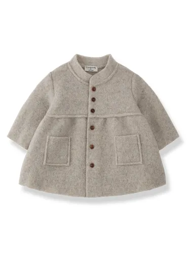 Wool blend coat