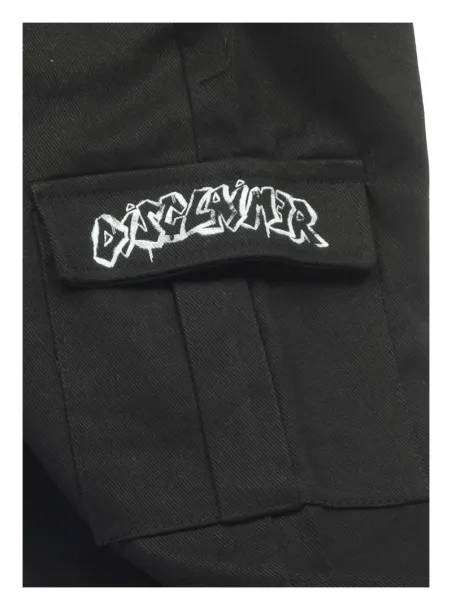 PANTALONE CARGO IN TESSUTO NERO