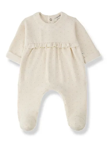 Romper with ruffles
