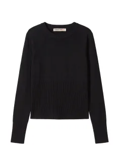Maglia costina viscosa
