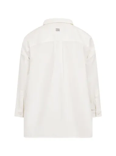 Camicia con ruches