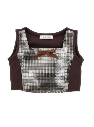 Two-tone vest