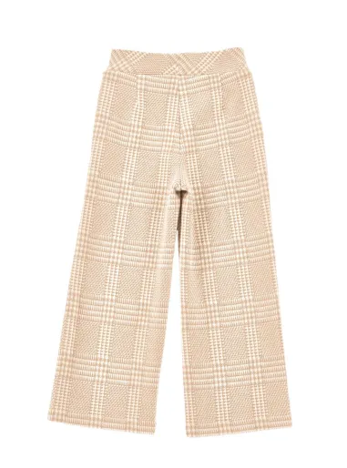 Houndstooth trousers