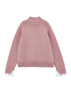 Wool sweater with insert 2