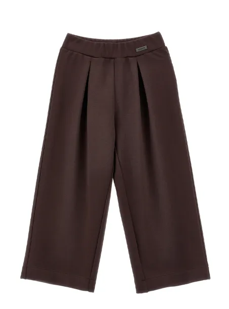 Milanese stitch trousers