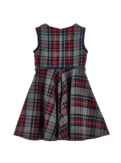 Tartan pinafore dress 2