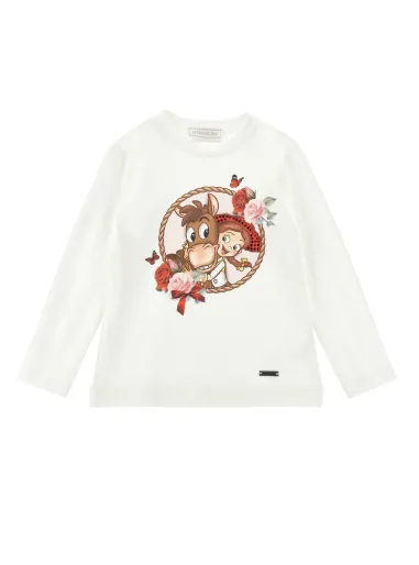 T-Shirt with pony
