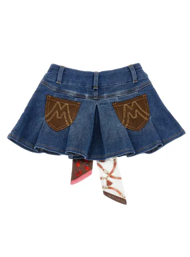 Denim skirt