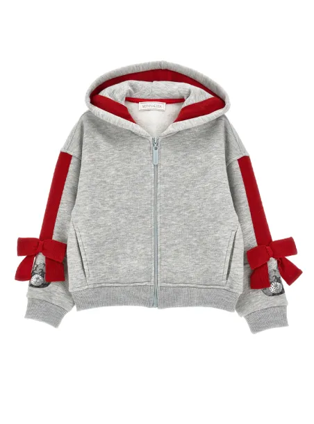 Sweatshirt cardigan