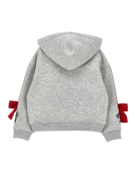 Sweatshirt cardigan