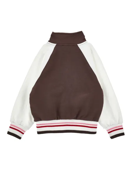 Sweatshirt cardigan