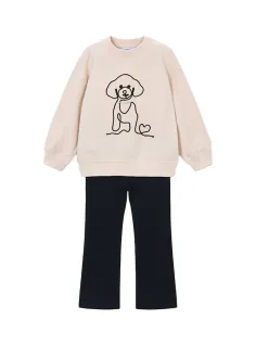 Sweatshirt and leggings set