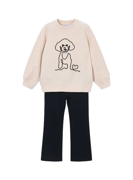 Sweatshirt and leggings set