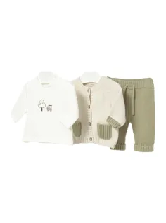 3-piece trouser suit