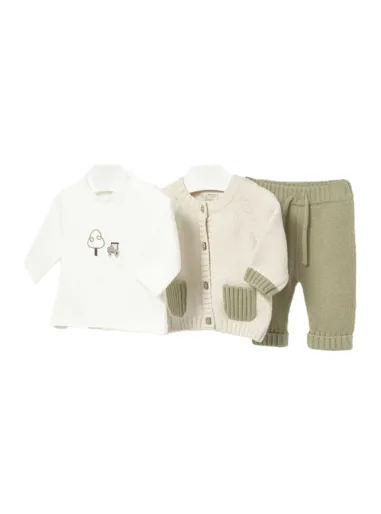 Completo pantalone 3 pezzi tric