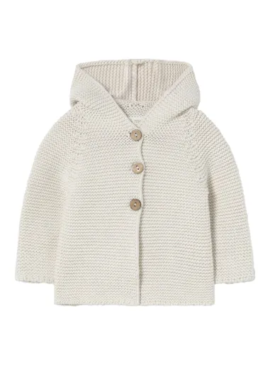 Cardigan con cappuccio Peter
