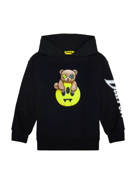 Rubberized print sweatshirt