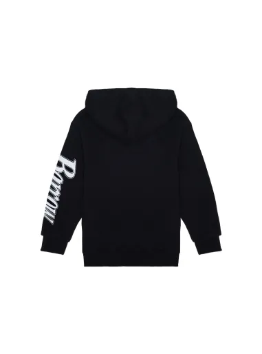 Rubberized print sweatshirt
