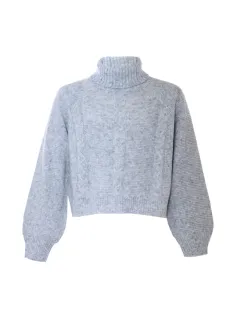 Braided sweater