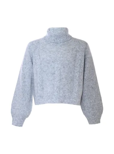 Braided sweater