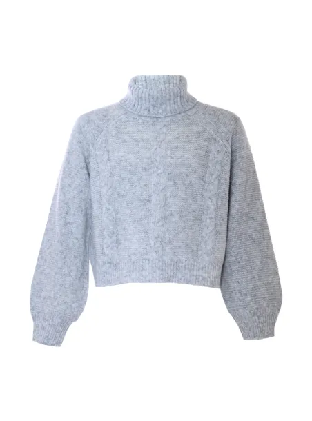 Braided sweater