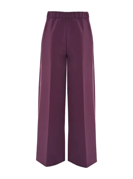Viscose blend trousers