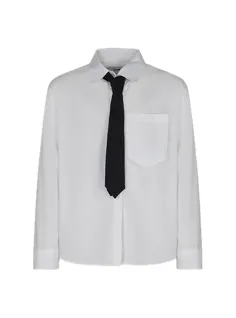 Shirt with tie