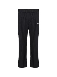 Fresh wool pinstripe trousers