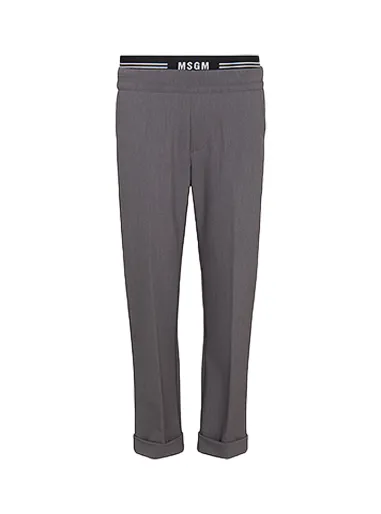Cool wool trousers